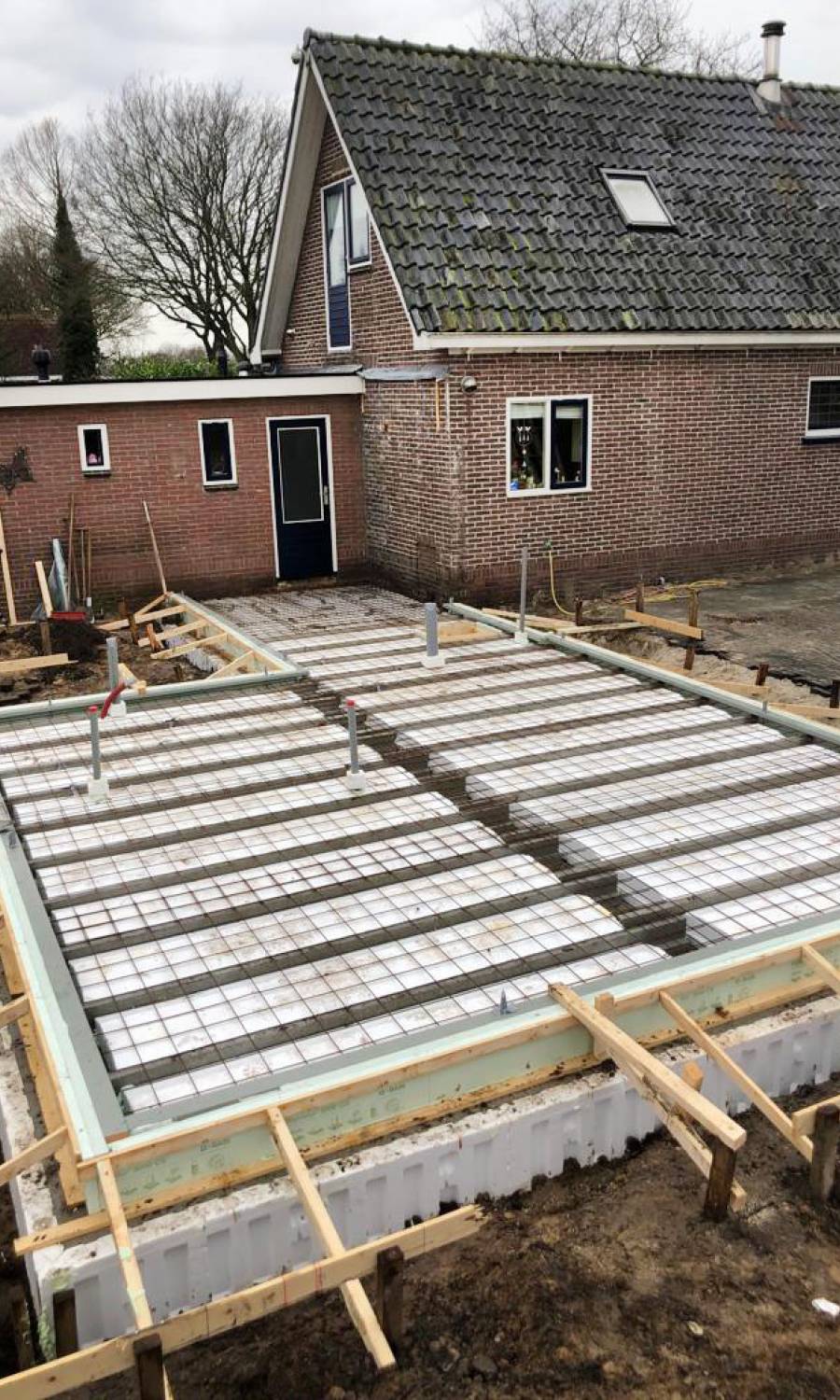 Uitbouw bestaande woning