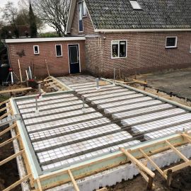 Uitbouw bestaande woning